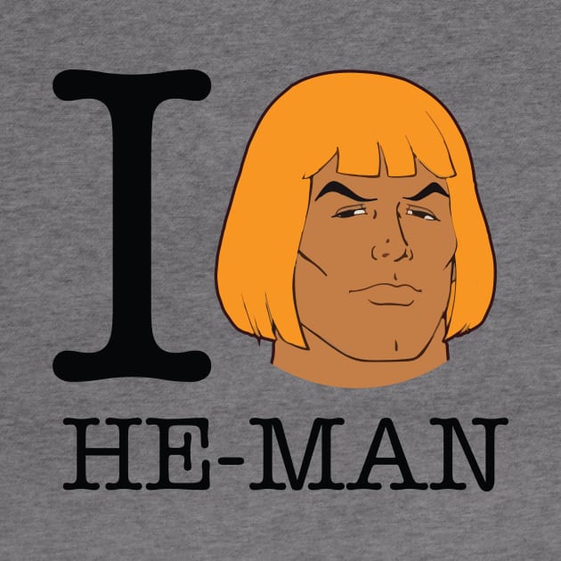 I Love He Man Masters Of Universe by Rebus28